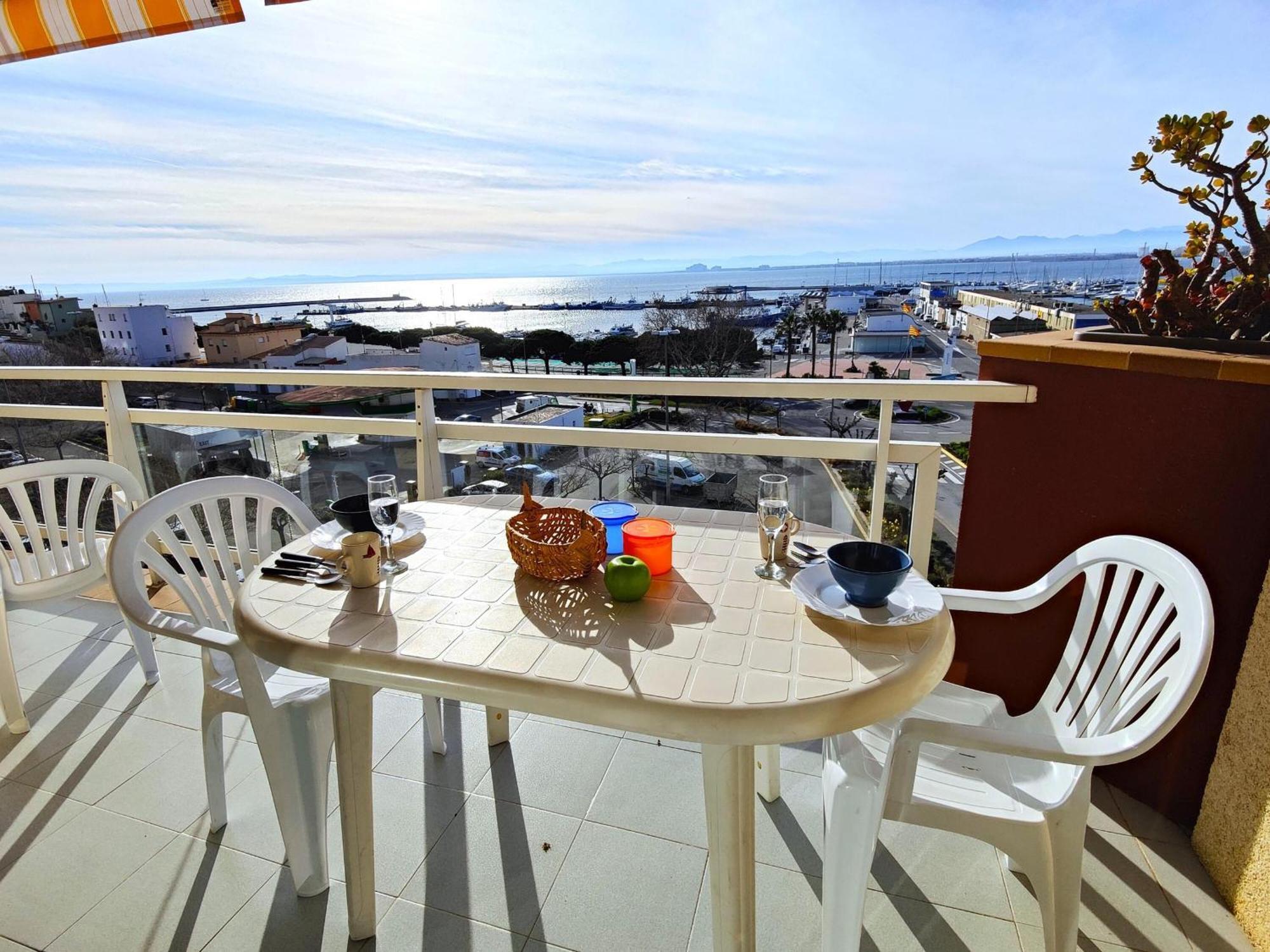 Апартаменти 2166 Rocmar 1 4-C, Excelente Situacion Frente Al Puerto Pesquero Y Con Vista A La Bahia. Gran Terraza. Gran Parking Publico Delante. - Es-258-30 Росес Екстер'єр фото